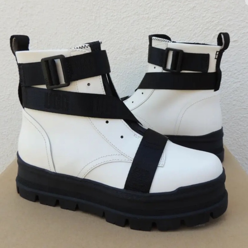 UGG SID Jasmine women’s leather combat waterproof boots.  Size 7.